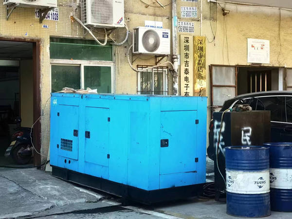 100KW發電機組保障生產用電